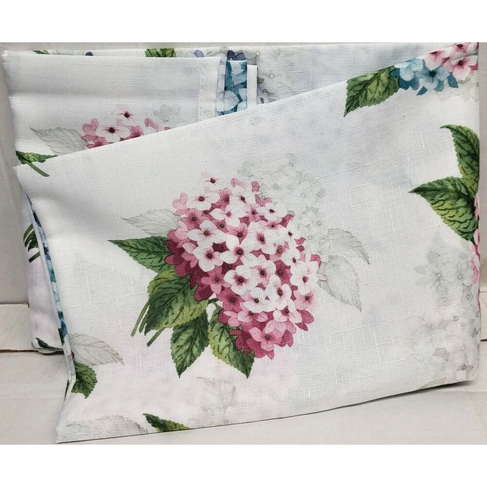 Textured Printed Fabric Tablecloth 52
